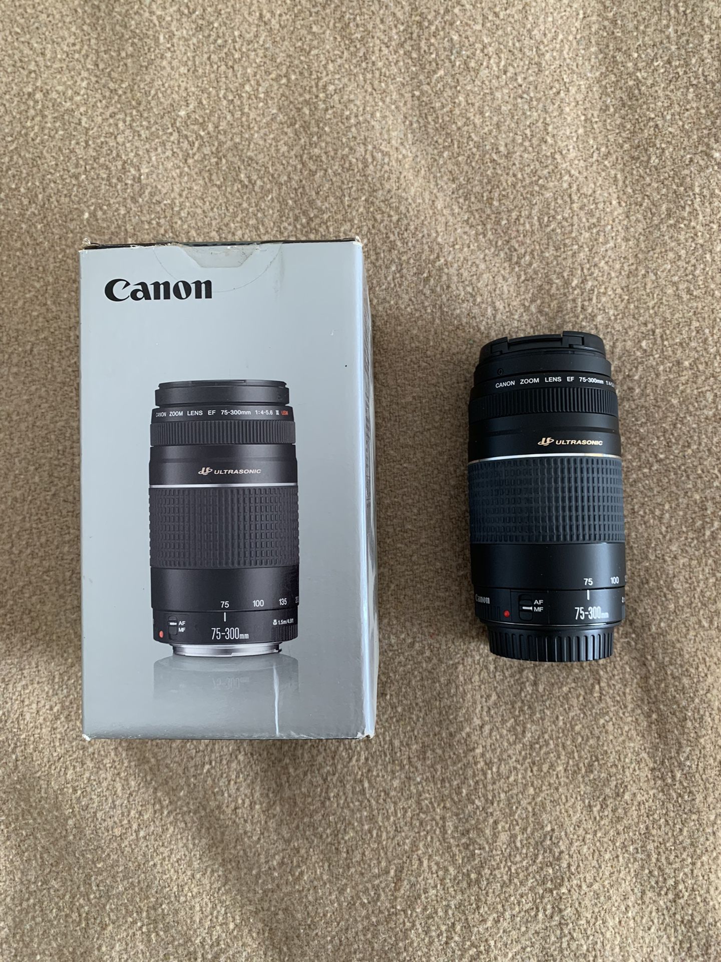 Canon EF 75-300mm f/4-5.6 III Camera Lens