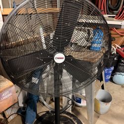 Ventilador Grande Trabajando Al 100