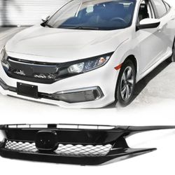 19-21 Honda Civic Type R Gloss Black Front Grill