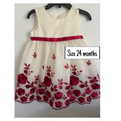 Girl Dress Toddler Size 24 Months