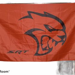 Flag Dodge Challenger SRT Hellcat
