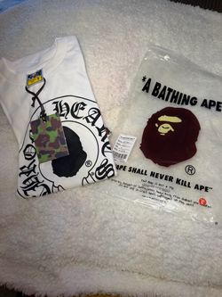 Chrome hearts bape shirt