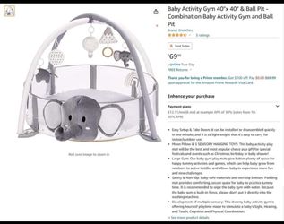 Brand New In Box Baby Activity Gym