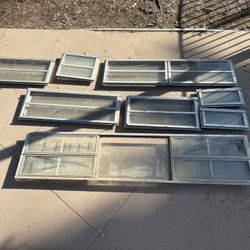 VINTAGE TRAVEL TRAILER WINDOWS (8)