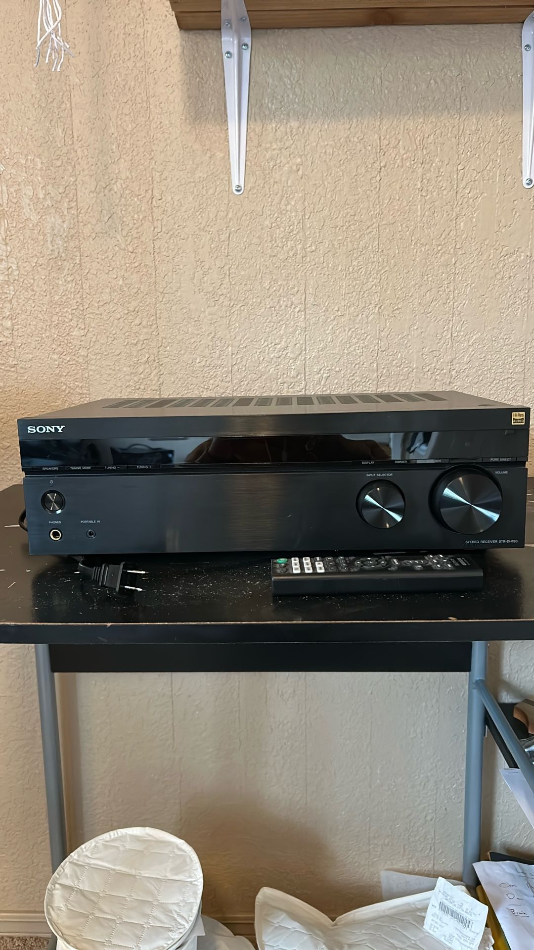 Sony STR-DH190 stereo receiver w/ Bluetooth