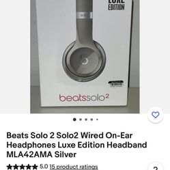 Beats Solo 2 Luxe Edition By dr Dre