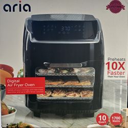Aria Air Fryer 10qt 3 Tray 