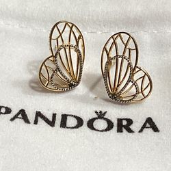 Pandora Butterfly Earrings