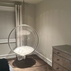 Restoration Hardware Teen - MINA ACRYLIC BALL HANGING CHAIR