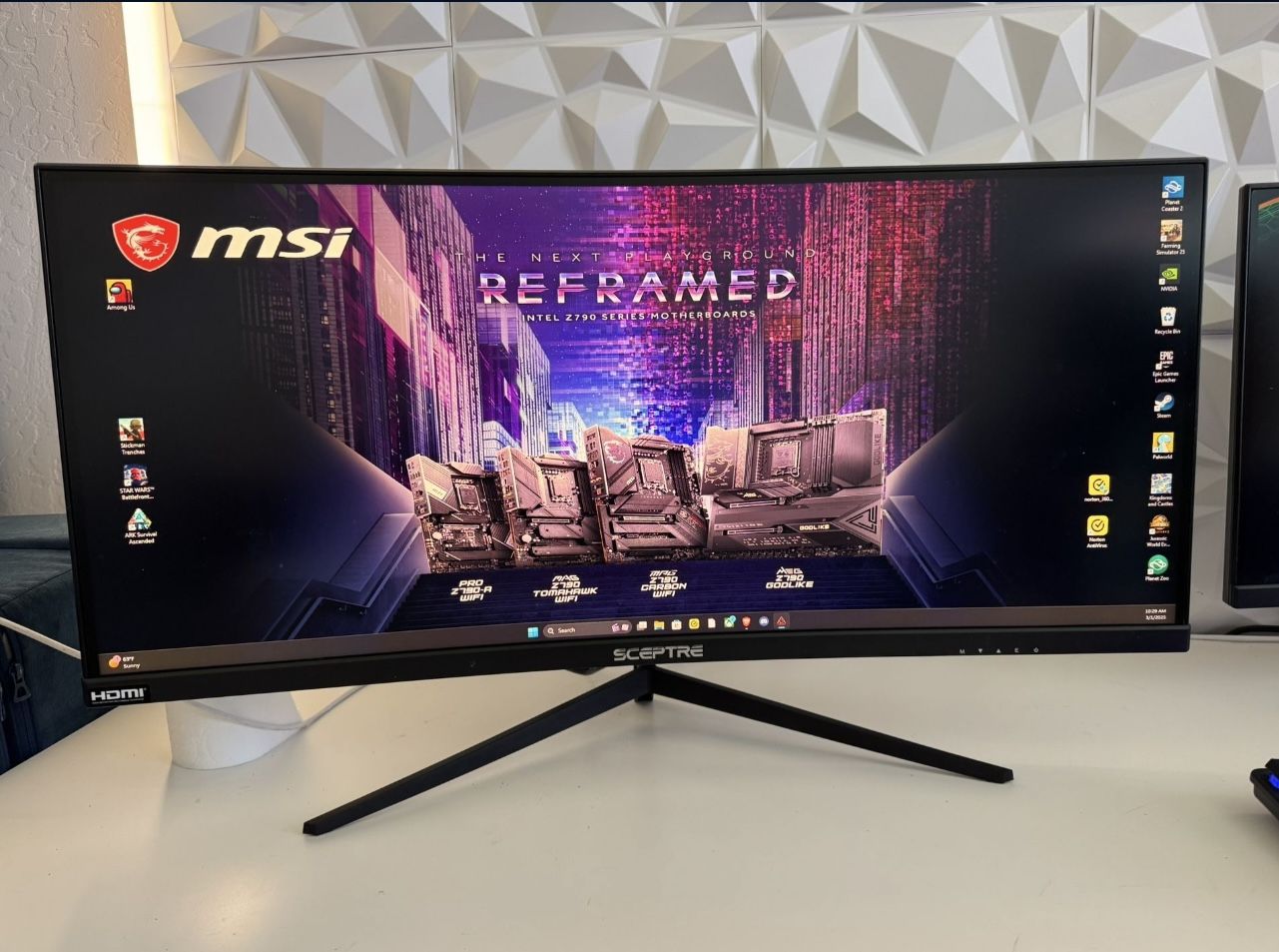 30” Curved Gaming Monitor