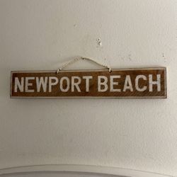 Wooden Sign
