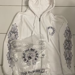 White Chrome Hearts Hoodie