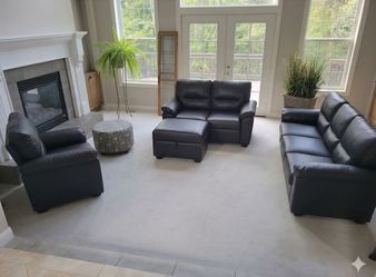 Living room 4 piece sofa set