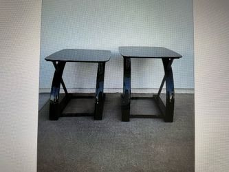 2 side tables 19 W X 25 L X 22 H inches