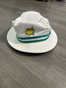 Official Masters White Bucket Embroidered Logo Golf Hat American Needle Size Large