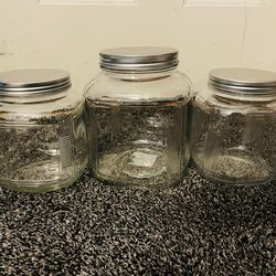 Glass Jars set
