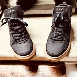 LOCI Women’s Black Boots Basketball Skaters 