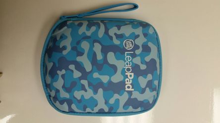 This is a New & Never used LeapPad Camo Blue Carrying Case.