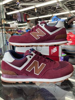 New Balance 574 Canteen Low Cut Red
