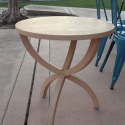 Wood Curved Leg Accent Table - Threshold designed with Studio McGee
