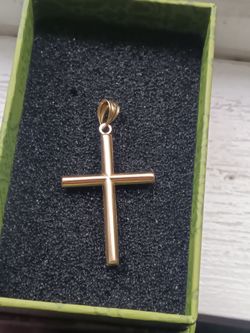 10k gold cross
