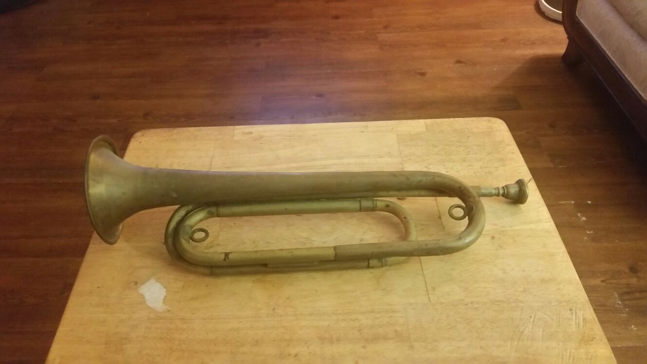 Vintage millitary US regulation Trumpet