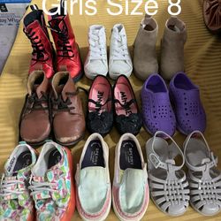 Girls Shoes & Boots - Size 8