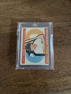 1960 Topps Mickey Mantle #563 HOF ungraded baseball card