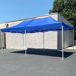(New) $185 Instant Shade 10x20 FT Large Heavy Duty Easy Popup Canopy w/ Carry Bag