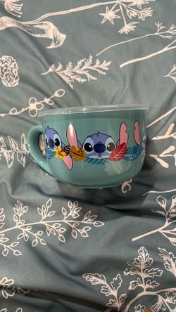 Stitch Mug With Lid 