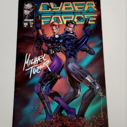 Image Comics Cyber Force Vol.2  No.10 February 1995 Michael Turner Signed NM