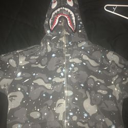 BAPE Hoodie Space Black