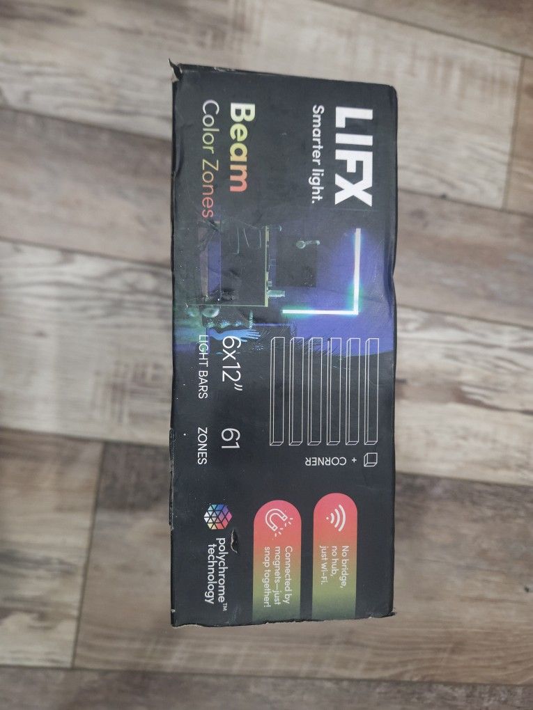 Lifx Light Beam Color Zones 6x12 In Bars