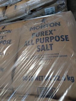 Morton Salt 50 lbs x 49 bags -All purpose