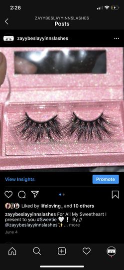 Zayybeslayyinn’s lashes