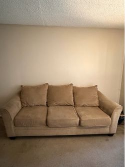 Tan/beige couch