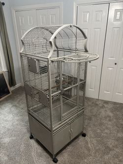 Exotic Aviary Fan-Top Cage