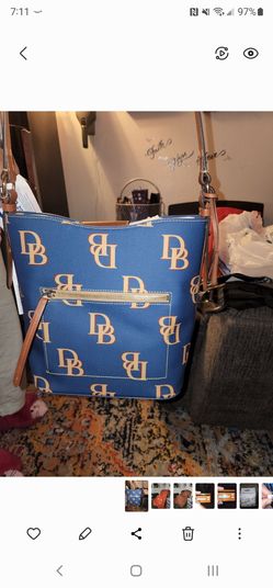 Dooney and bourke purse with DB charm