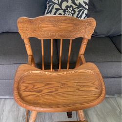 Antique High Chair