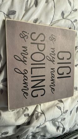 Birch wood Sign