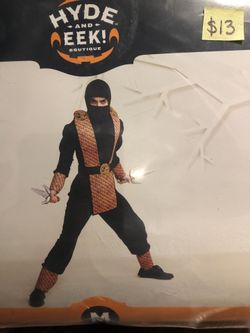 NEW Ninja Halloween Costume size medium