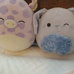 Pig And Bunny Squishmallow 