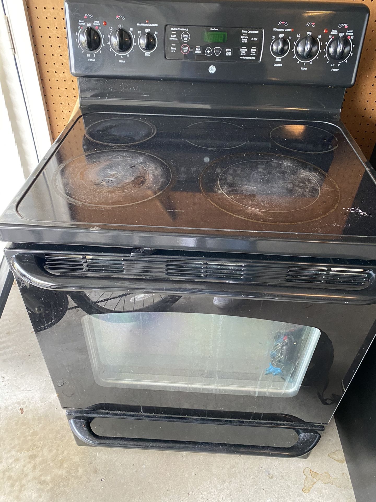 Black Stove and Microwave