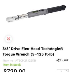 3/8 Torque Wrench For Sale 
