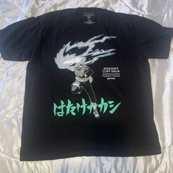Naruto SHIPPUDEN Collection VIZ media Graphic Tee Shirt Konaha’s  Men’s XL Ninja
