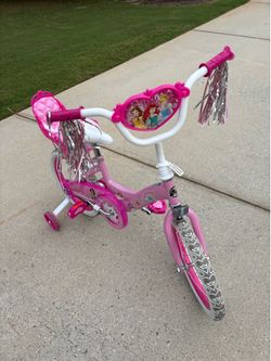 Huffy 16" Disney Princess Kids' Bike, Fits Riders 3'5" - 4'0", Pink, Child, Girl's