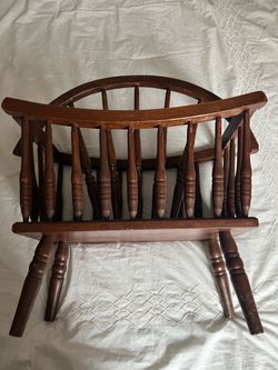 Vintage magazine rack