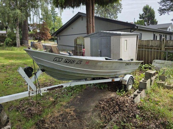 Klamath 12' ORCA Aluminim Boat