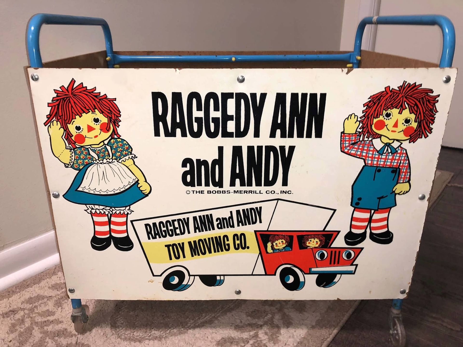 Raggedy Anne And Andy Vintage Toy Box 