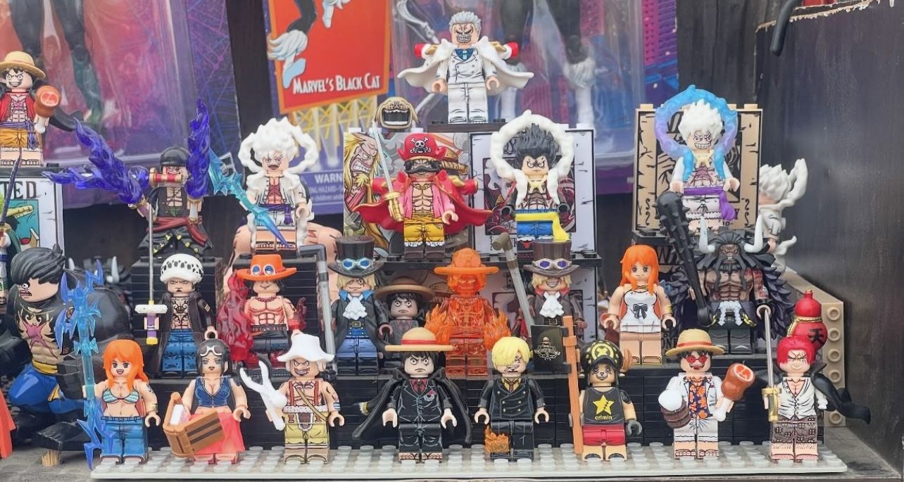 One Piece Lego Type Minifigures